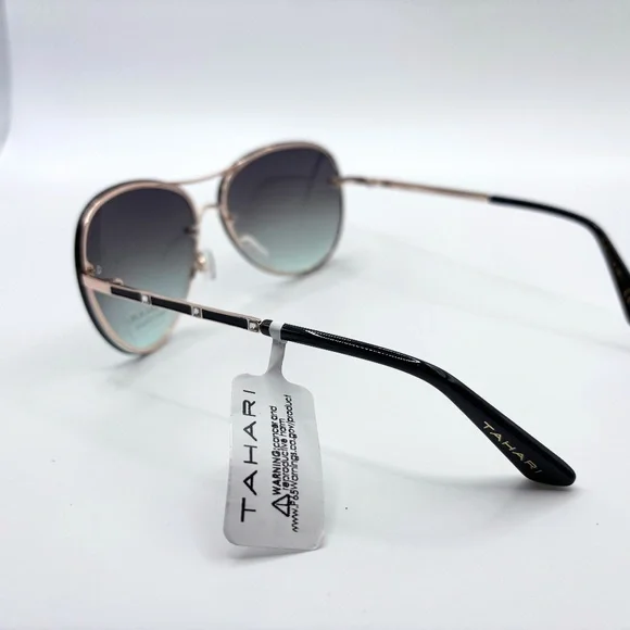 Tahari Women's Cat-Eye Aviator Oversized Sunglasses - Picture 2 of 9
